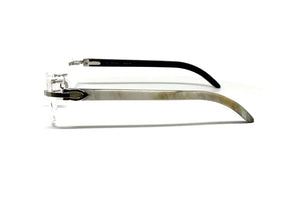 CARTIER CT0046O WHITE BUFFS